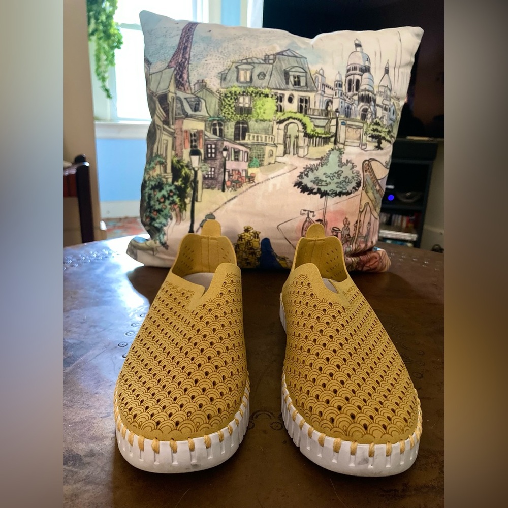 Ilse Jacobsen Mustard Yellow Mules